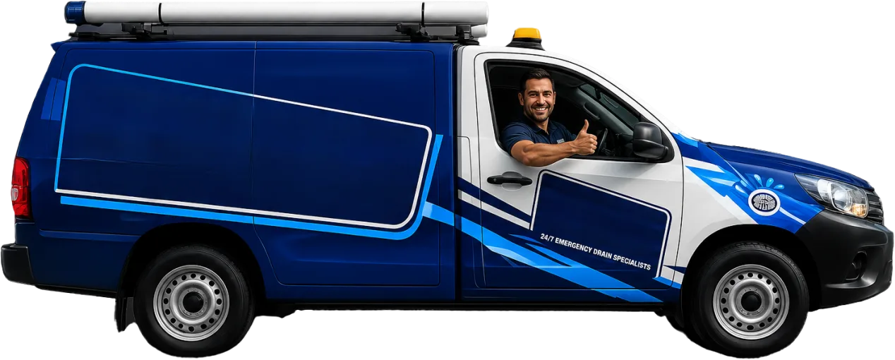 Service van on its way to a Galston job